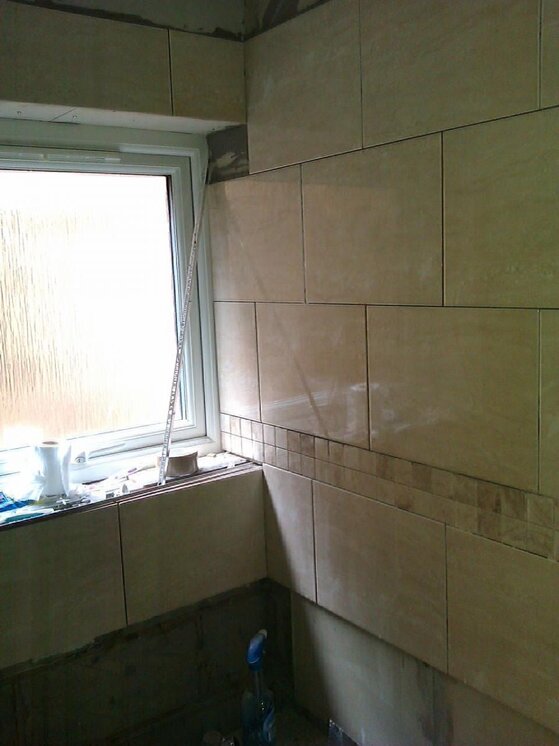 shower corner shelf repair - Ceramic Tile Advice Forums - John