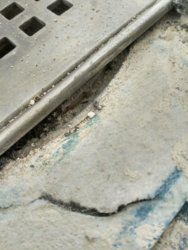 Using Riw Tilesafe To Repair Homelux Floor Matting Repair Patch