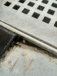 Using Riw Tilesafe To Repair Homelux Floor Matting Repair Patch