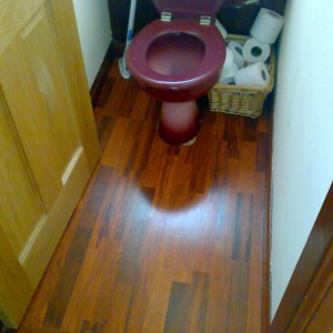 upstairs toilet