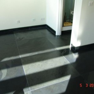 lastest slate floor with slate skirting