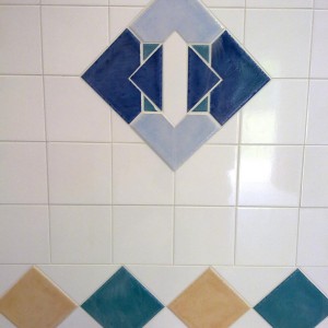 some tiling work