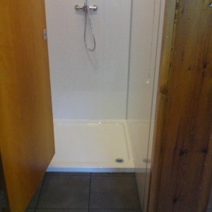 Shower rooms in commercial premises