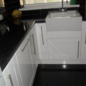 A kitchen Wall & Floor Tiles