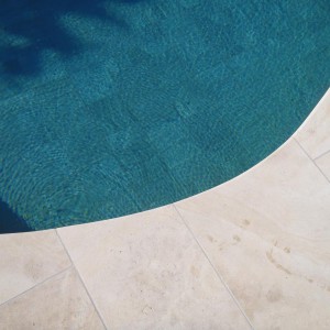 kidney pool in french burgundy stone