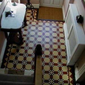 Our Hallway Tiles