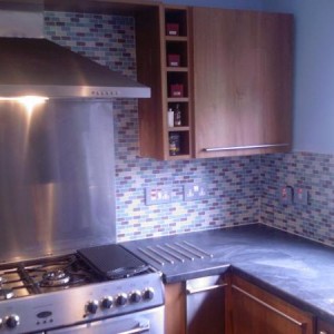 Photo 0075     glass mosaic splash back