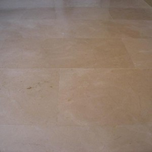 Marble flooring after grinding & polishing