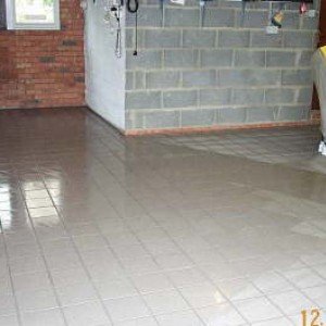 Garage tiling