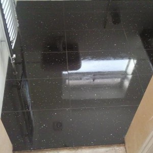 black galaxy composite granite