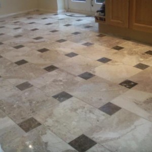 marble kitchen floor