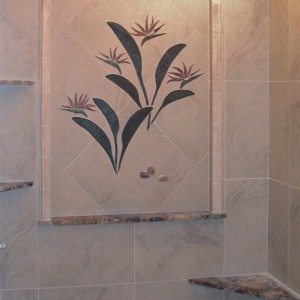 shower wall