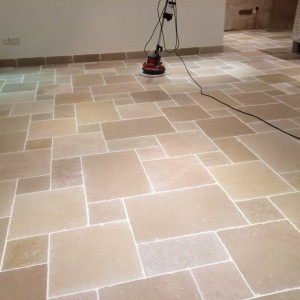 Ball Newbury Limestone Floor Opus Patter