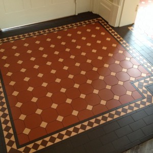 Victorian floor tiling