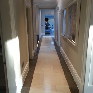 corridor to gym