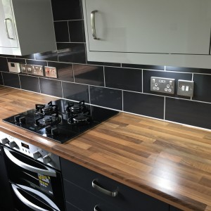 Kitchen refit and tiling