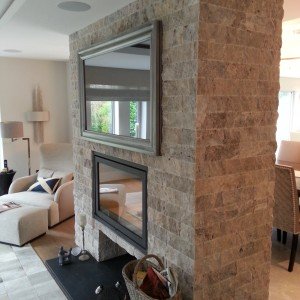 Kitchen Fireplace