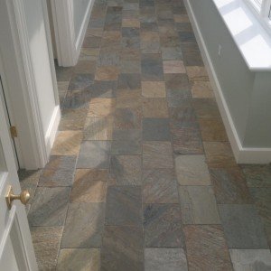 slate hallway