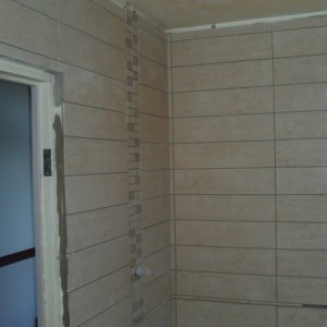 Here's the shower area...