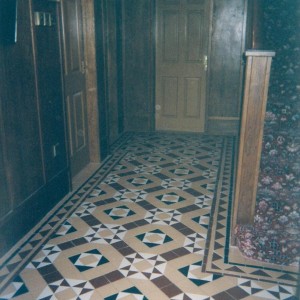 VICTORIAN HC. - HALLWAY 1 - 4 COLOUR COMBINATION