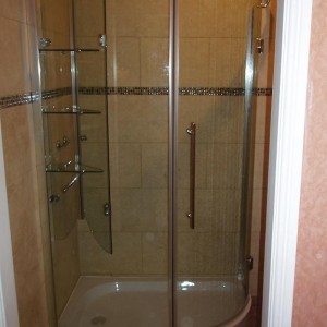 Shower cubicle