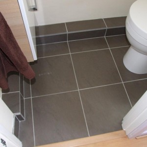 Cloakroom floor in Bingham