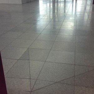 heathrow terminal 5 floor tiling (falls cutting)