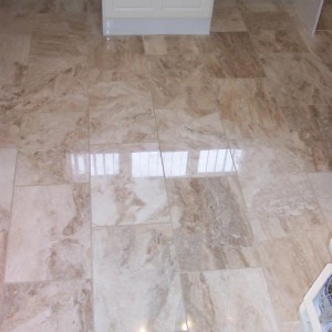 marble floor