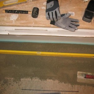 setting float strip