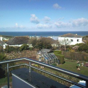 Polzeath balcony