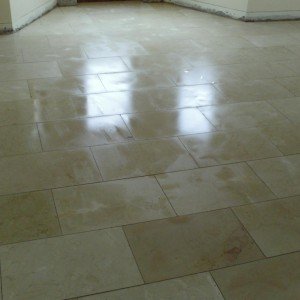 marble floor