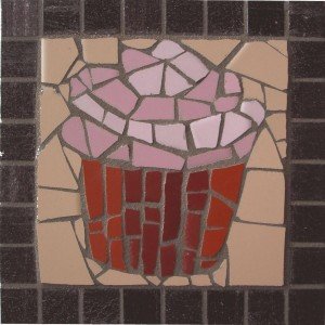 cupcake mosaic