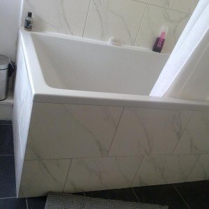 bath panel. Wickes tiles