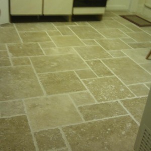 travertine kitchen floor (opus style) (3)