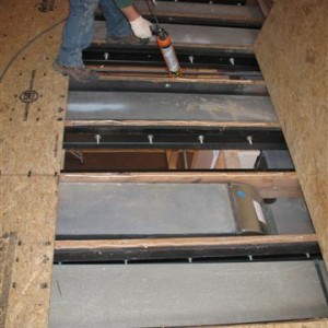 reinforcing joists with steel