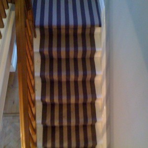 custom stripe carpet