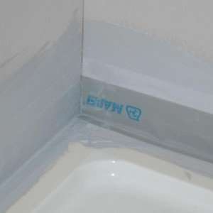 Shower Waterproofing Kit   Corner