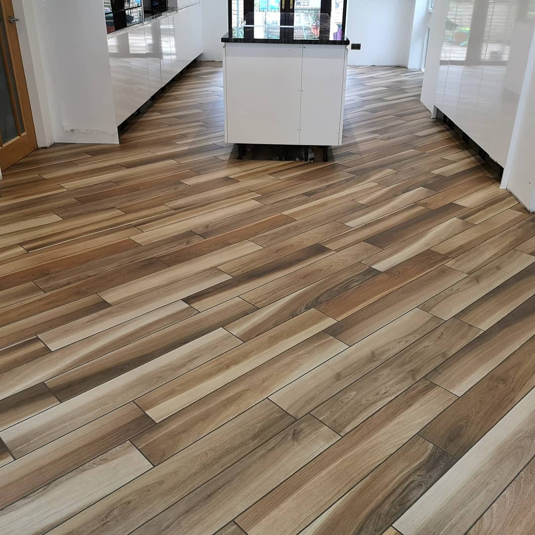 45° planks with fugalite bio epoxy