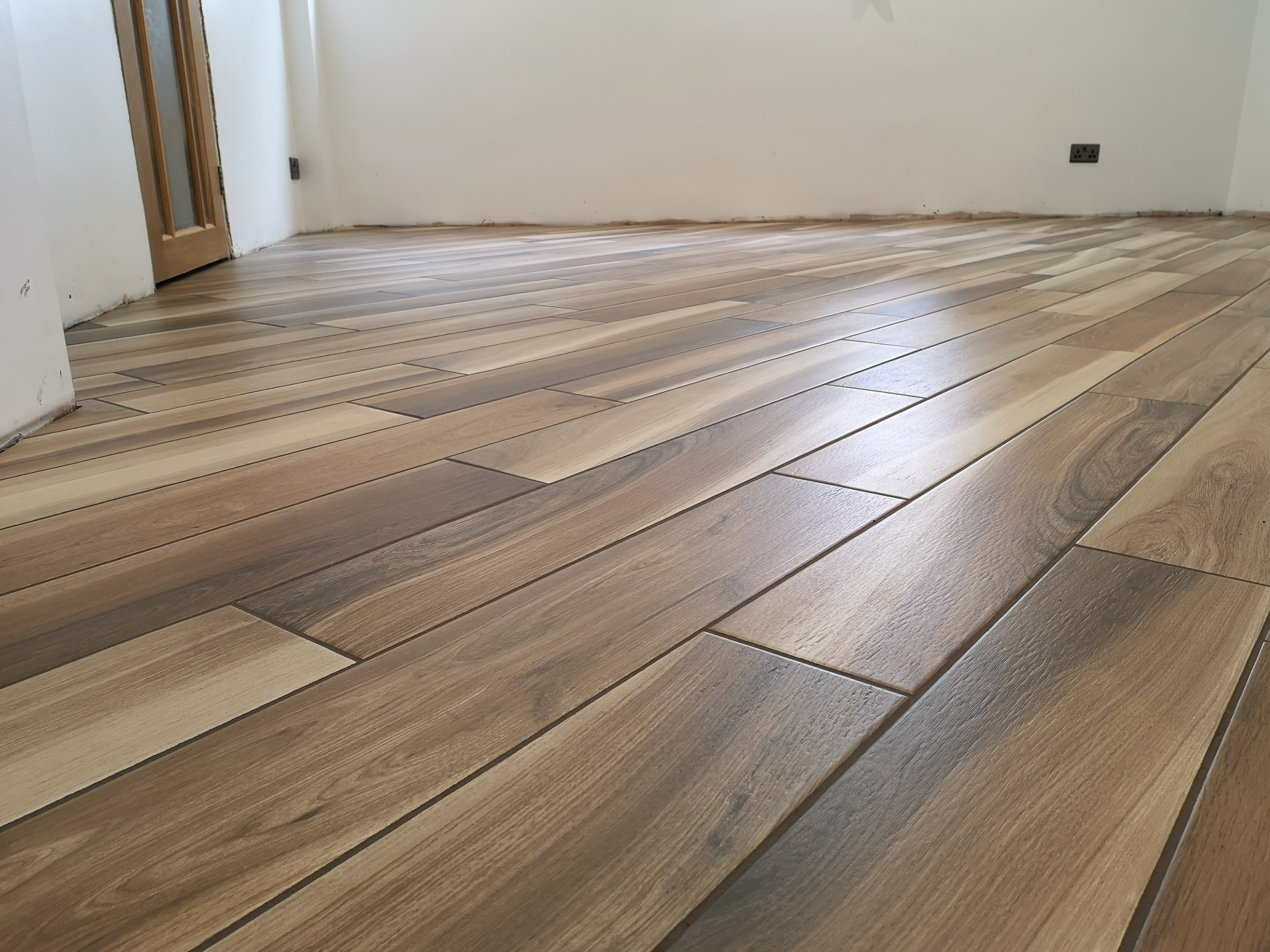 45° planks with fugalite bio epoxy