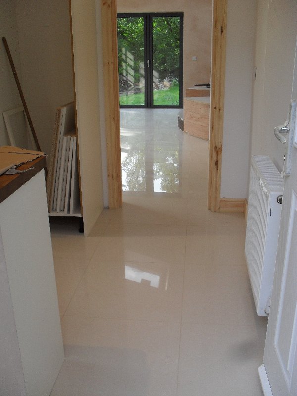 50 sq mtr Floor
B&Q 60x60
Polished Porcelain