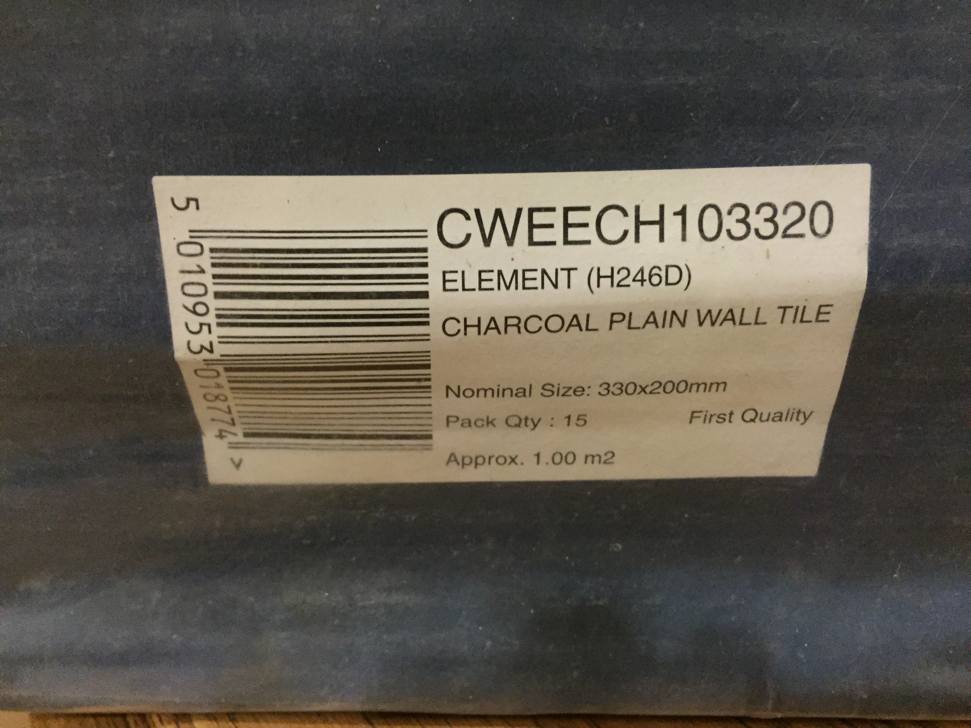 B&Q label