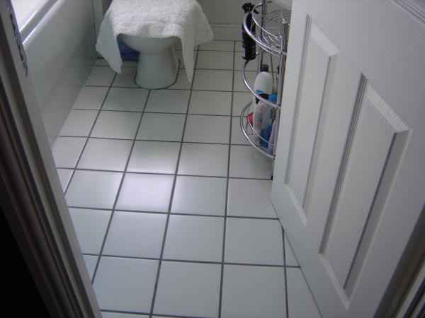 bathroom floor