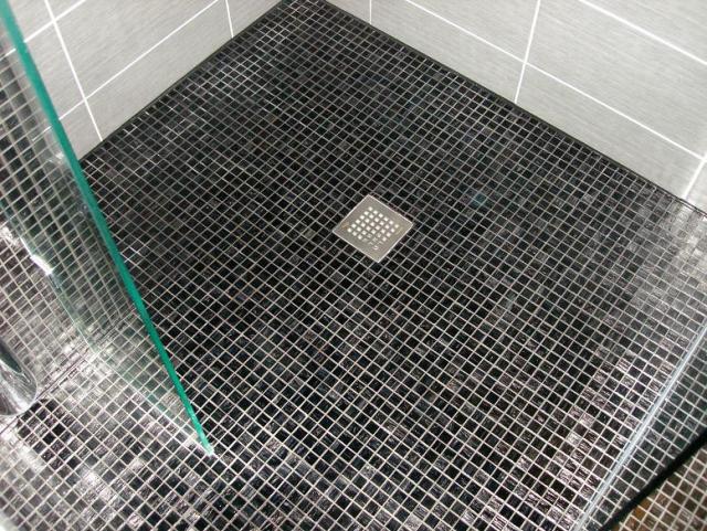 Bisazza wet room floor