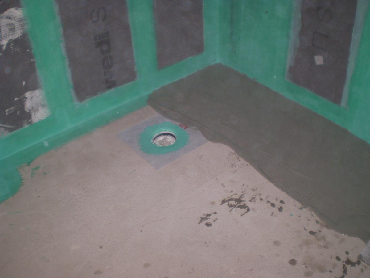 Cement based floor membrane