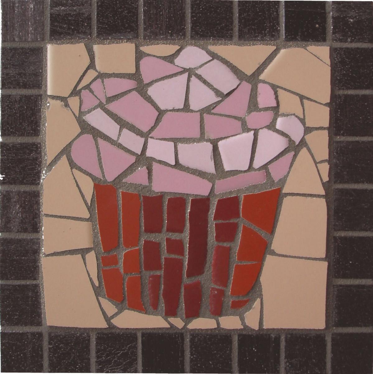 cupcake mosaic