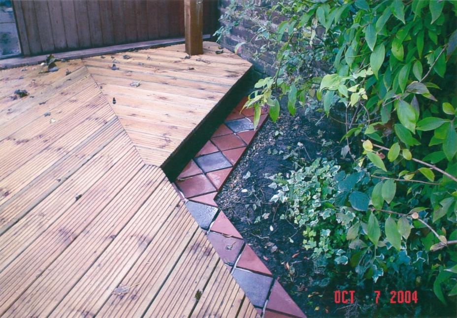 custom deck and tiling