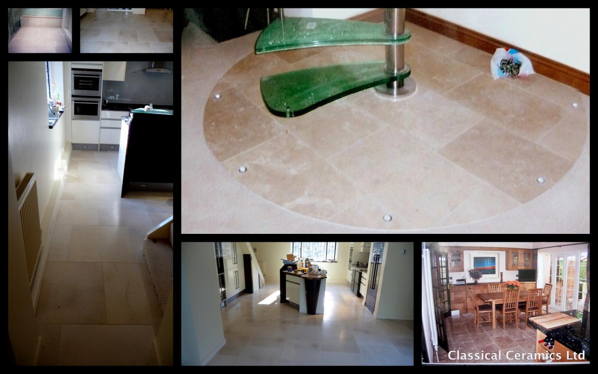 different stone floors