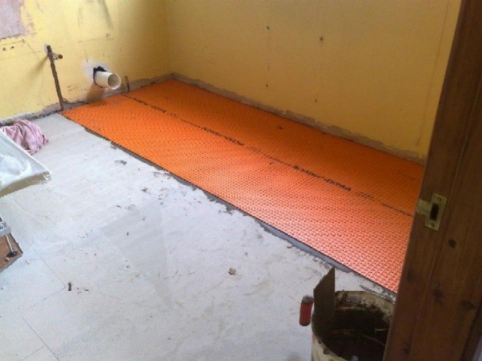 Ditra matting 1