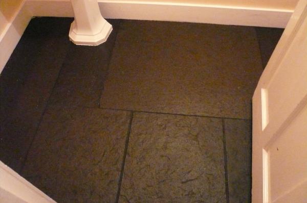 Floor with new flagstone 40mm  - 65mm thick