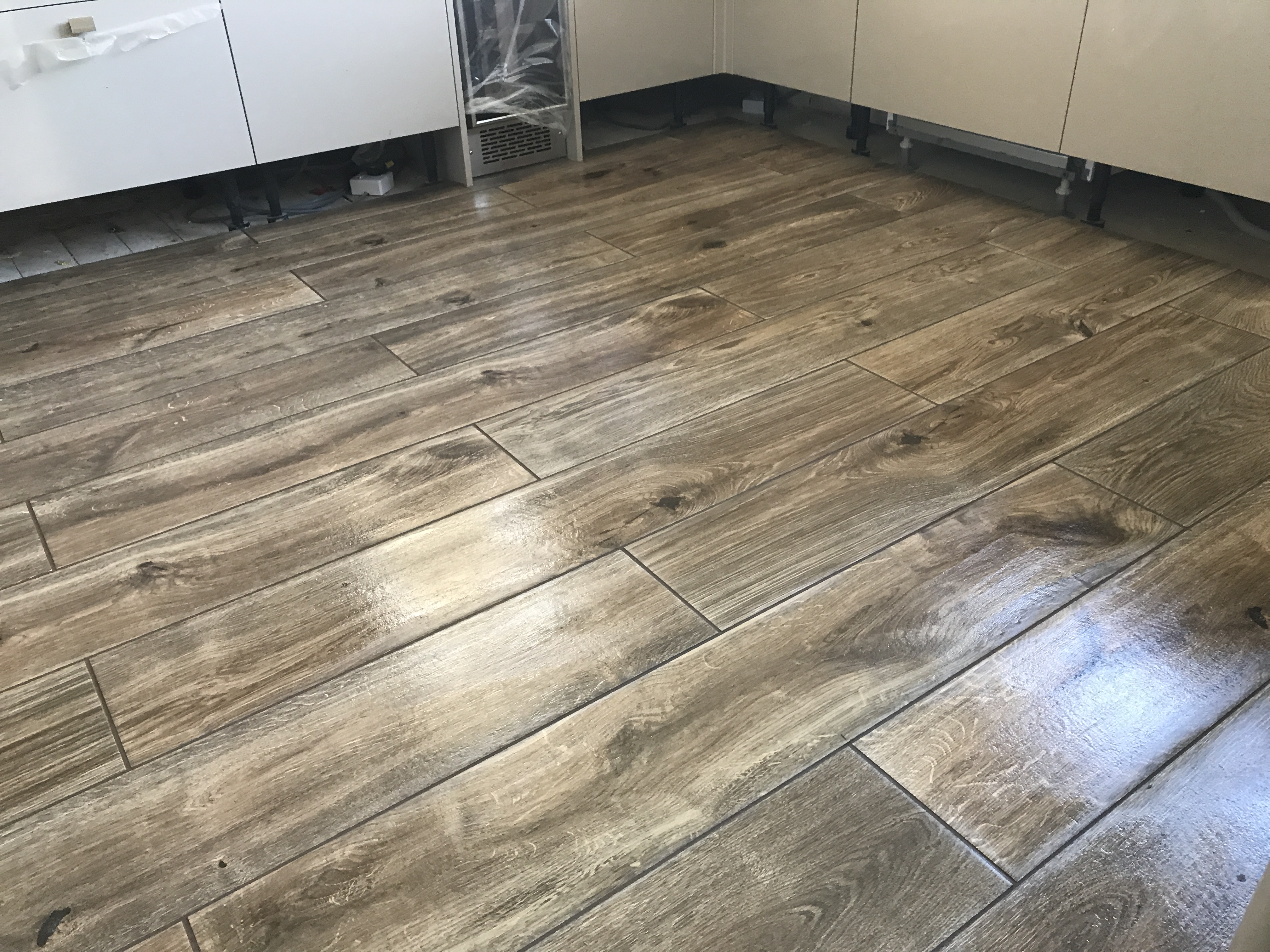 Gemini Italian Dark Oak Plank Tile 1200x200x12mm